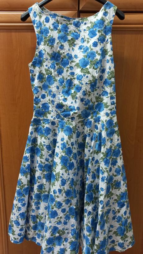 Šaty  s kvetmi, orsay,s