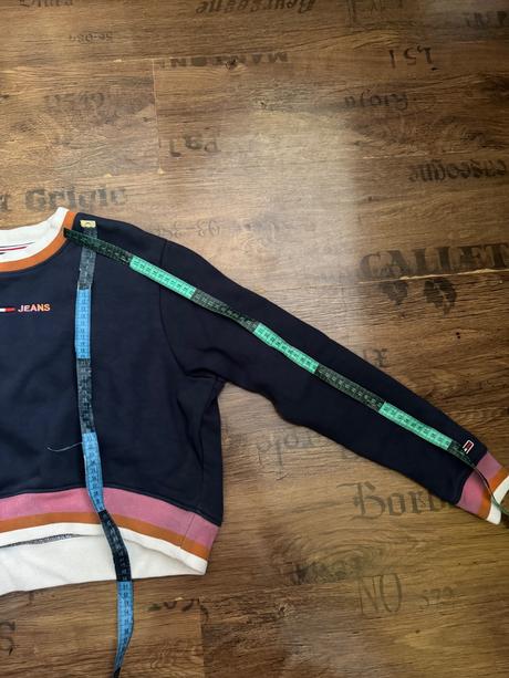 Cropnutá mikina tommy jeans, tommy hilfiger,xs