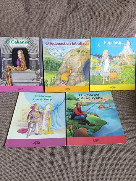 Brožované knižky pre deti, 