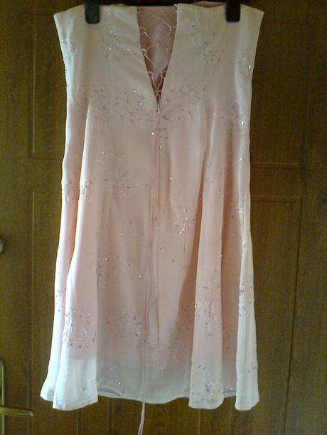 Spoločenské krátke šaty, xl