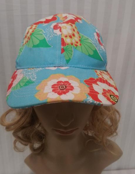 Modrá šiltovka farebne kvetovaná č. 514, biaggini, 