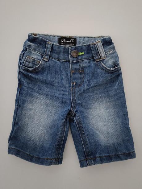 Riflové šortky, denim co,74