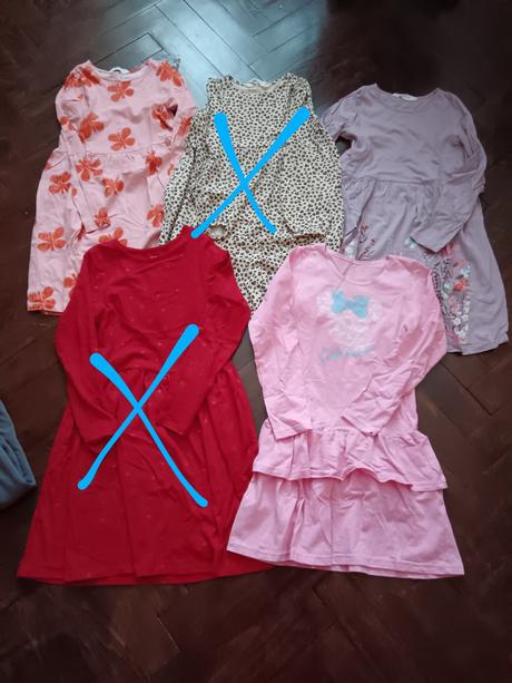 Dievčenské šaty, h&m,134