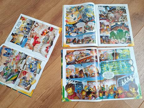 Casopisy lego nexo knight, 