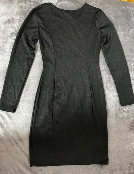 Čierne úzke šaty, h&m,m