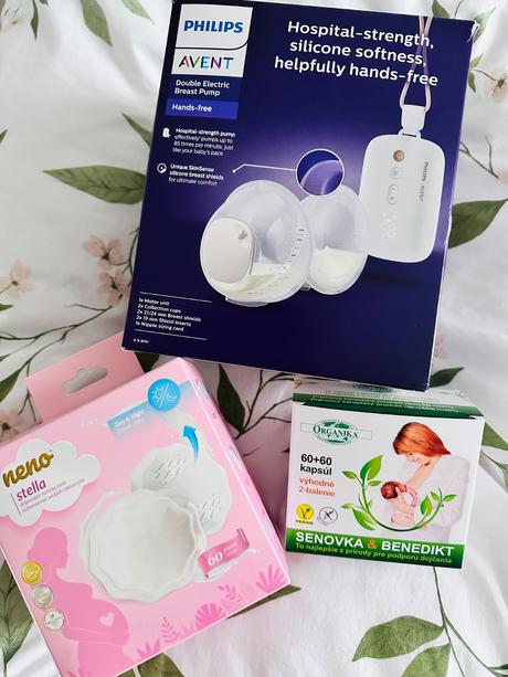 Odsávačka philips avent double electric hands free,