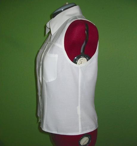 Košeľa bez rukávov leger veľ.s, 36