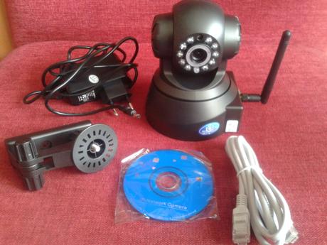 Otočná ip wifi kamera, 