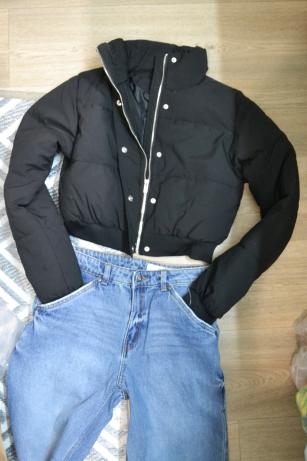 Sexi kratšia bundička s patentom xs/m, m