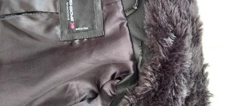 Koženkový kabátik s kožusinkou, new yorker,xs