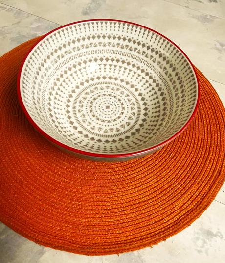 Porcelánová miska na ovocie,