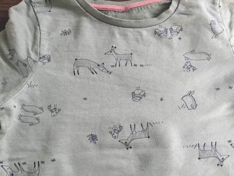 Mikina s lesnými zvieratkami, 134