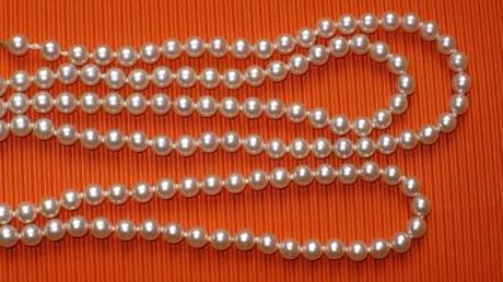 Perlový náhrdelník 120 cm, 
