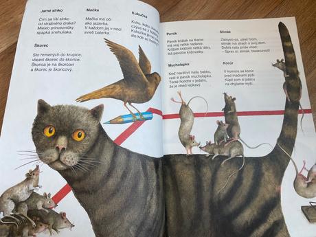 Krásna stará retromini knižka kde je dobre žirafe,