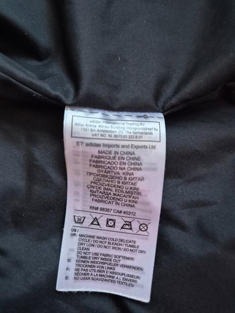 Adidas windbreaker bunda 176/s/m, adidas,176