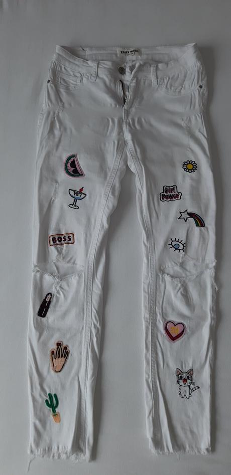 Biele džínsy, tally weijl,m