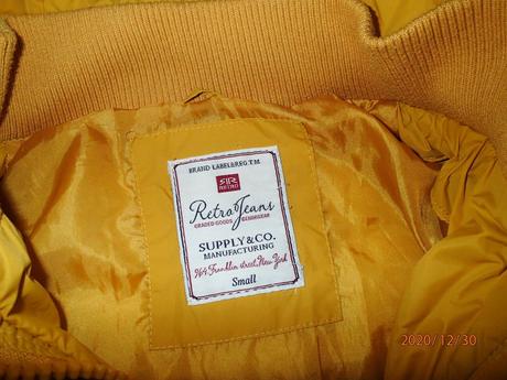 Zimná bunda retrojeans "s", 164