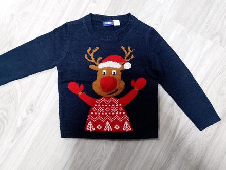 Sobik teplý pulovrik, lupilu,98