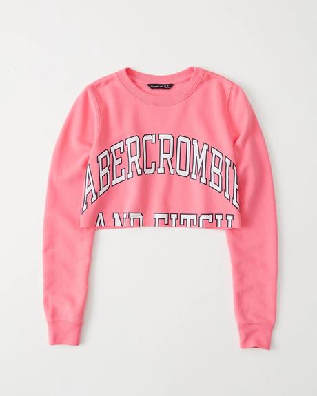 Abercrombie&fitch crop mikinka vel.s/m, abercrombie&fitch,m / s