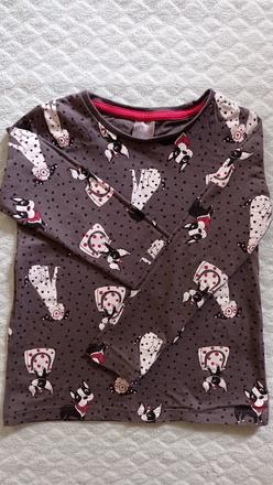 Tricko so psikmi, pepco,110