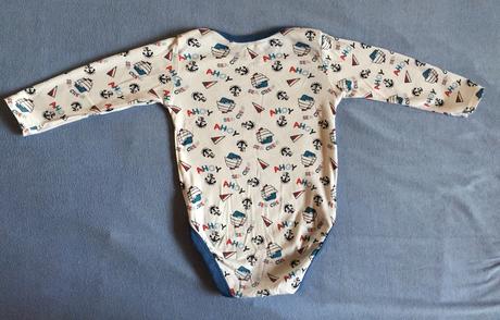 Biele námornícke body lupilu s dlhým rukávom, lupilu,86