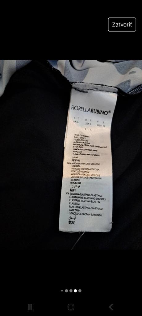 Dlhá tunika, či šaty, l