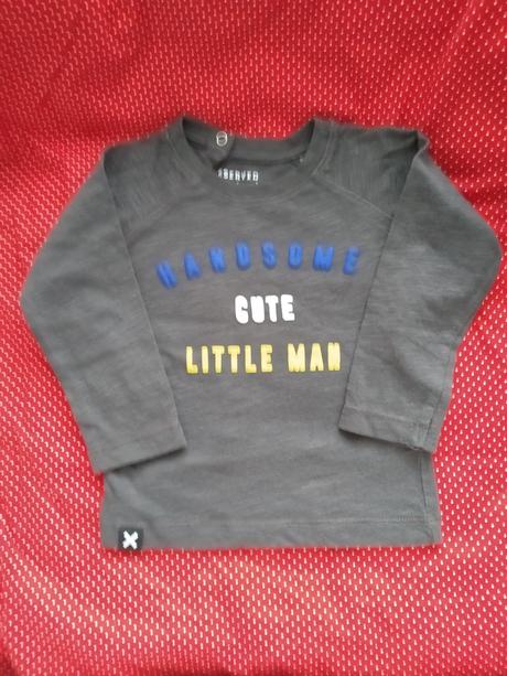 Tričko s dlhým rukávom little man, reserved,74