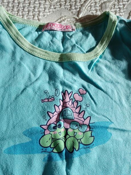 Modré pyžamko s krabíkmi, adams,122