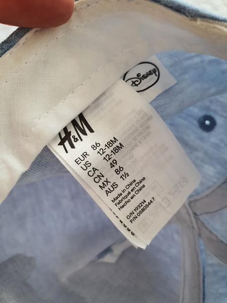 Šiltačka mickey 86, h&m,86