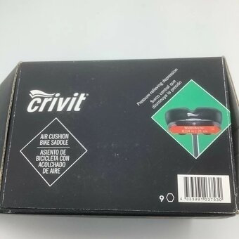 Sedadlo na bicykel - crivit, 