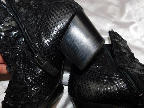 Luxusne damske glamurne kozačky, 36