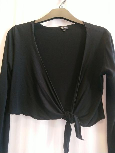 Dámske elastické čierne bolerko business, ovs, m, ovs,m