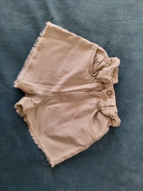 Dievčenské rifľové šortky 134, zara,134