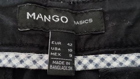 Klasické nohavice, mango,42