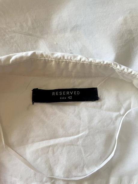 Bavlnená dlhšia košeľa s vreckami, reserved xl, reserved,xl
