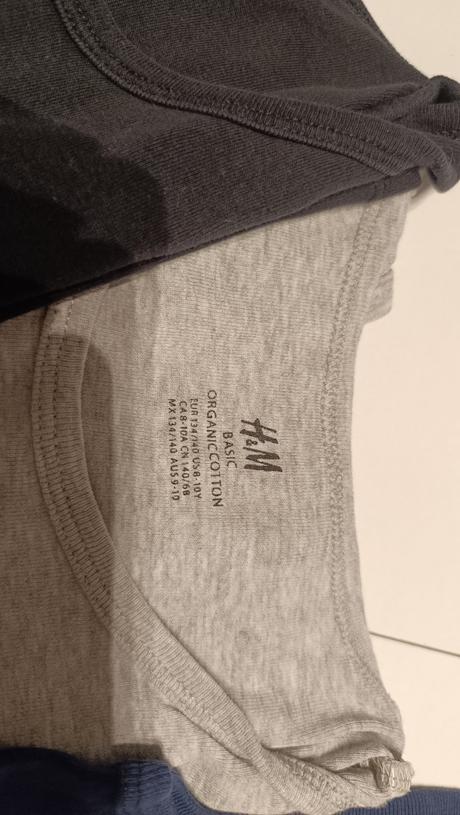 3pack tielka, h&m,134
