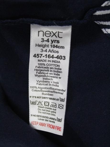 Polo tričko s golierikom next 3-4 r. a, next,104