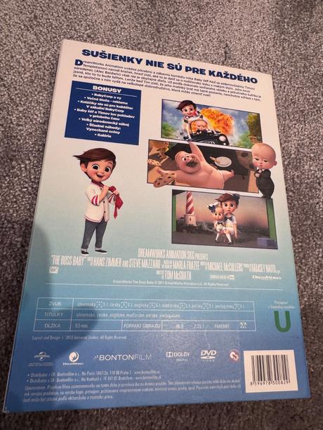 Dvd baby šéf, 