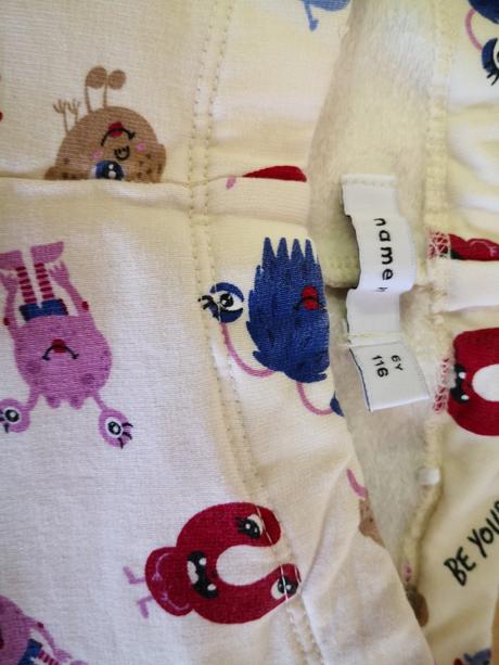 Legíny elasťáky teplé name it 116, name it,116