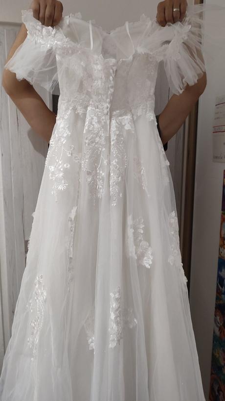 Svadobné šaty 32/34, xs