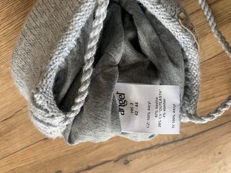 Little angel zimna pletena ciapka v.3(42-44cm), little angel®,80