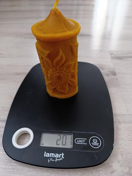 Sviečky z včelieho vosku,