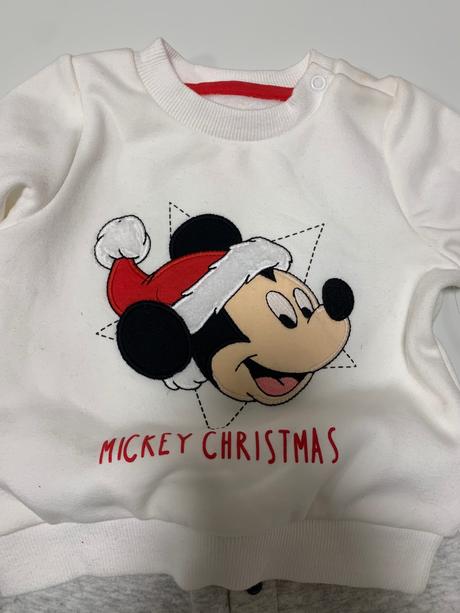 Set mikina a teplaky mickey mouse, c&a,74