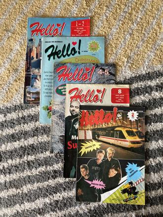 Staršie časopisy hello 5ks, 