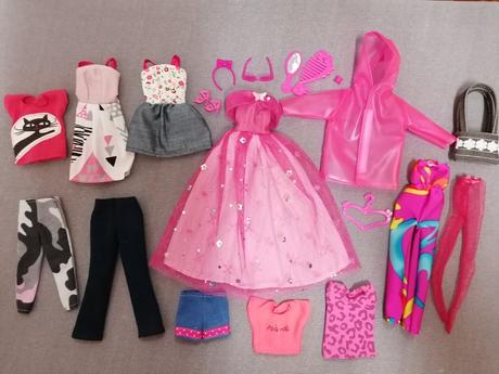 Handmade oblečenie pre barbie + doplnky,