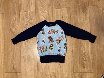 Handmade mikina labková patrola, 110