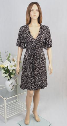 Luxusné zavinovacie šaty ahléns, 38