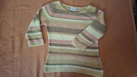 Dámsky sveter, papaya,m