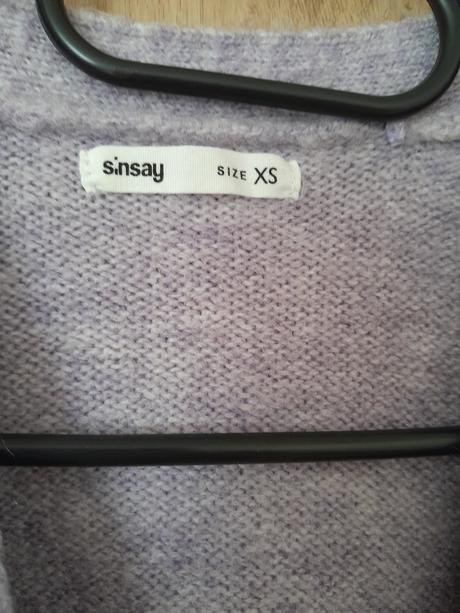 Sveter lila, sinsay,xs