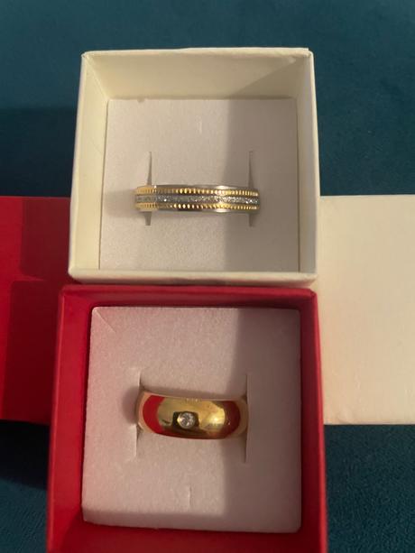 Prsteň obrúčka chirurgická oceľ, 